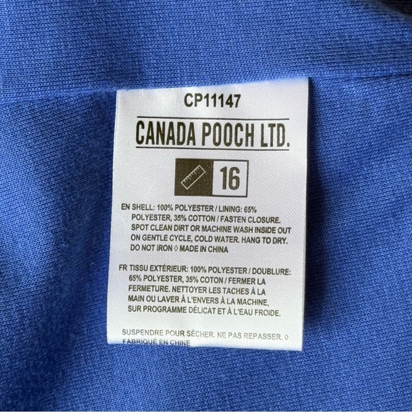 Canada Pooch Torrential Tracker Dog Jacket - Rainbow - Size 16 - Picture 13 of 16